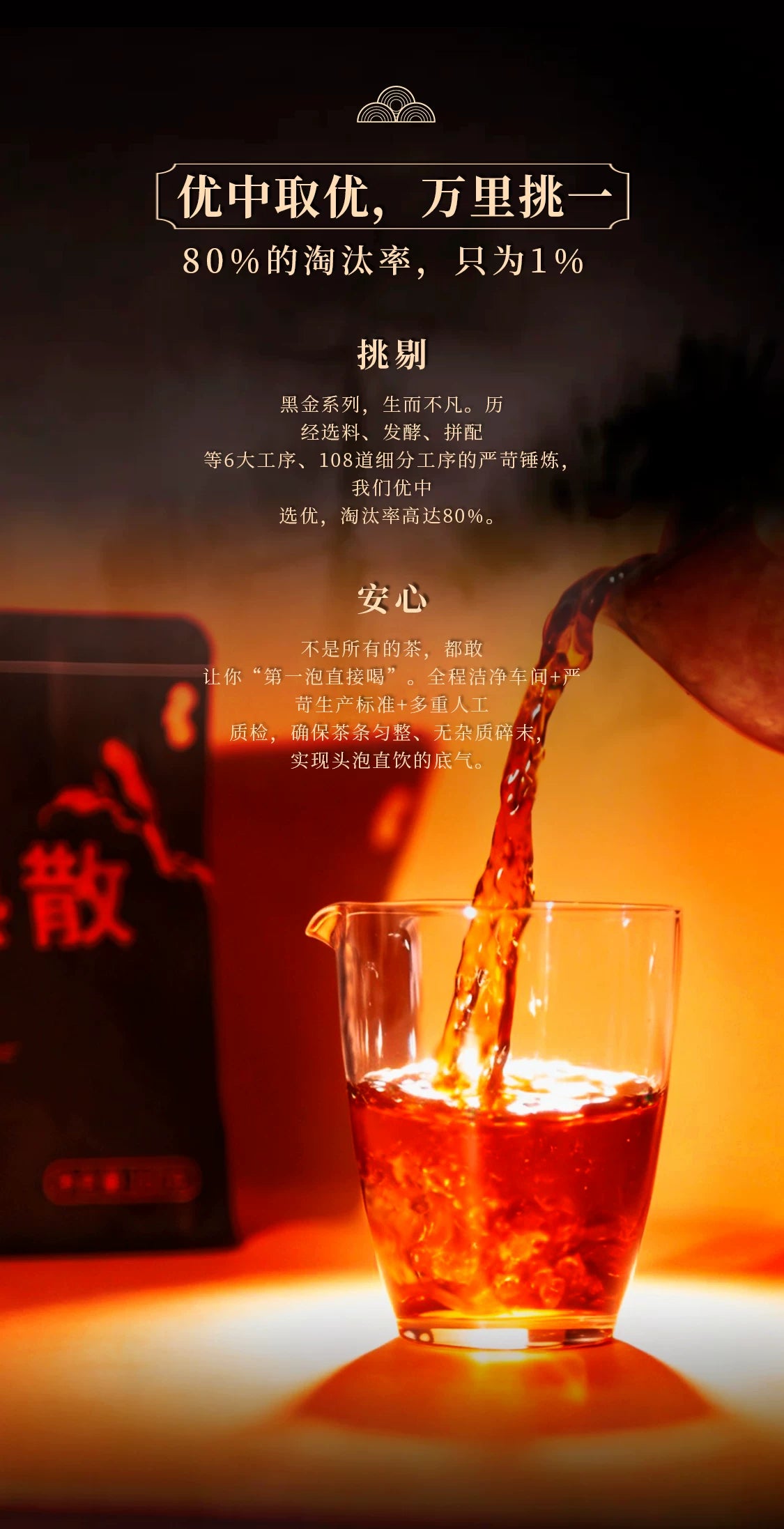 Black Gold | Dayi Menghai Shou Puerh Loose Leaf · 160g
